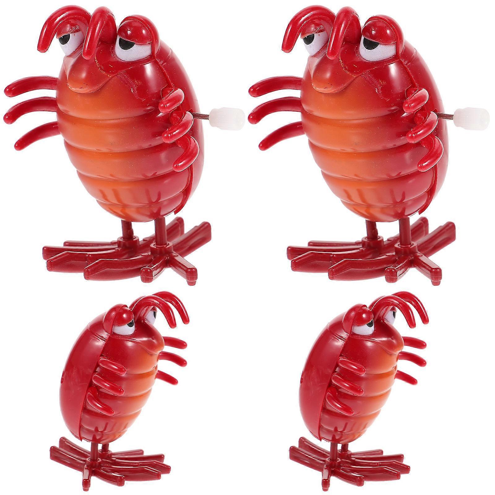 Wind Up Toy Halloween Insect Models for Halloween 8Pcs Brown Bugs