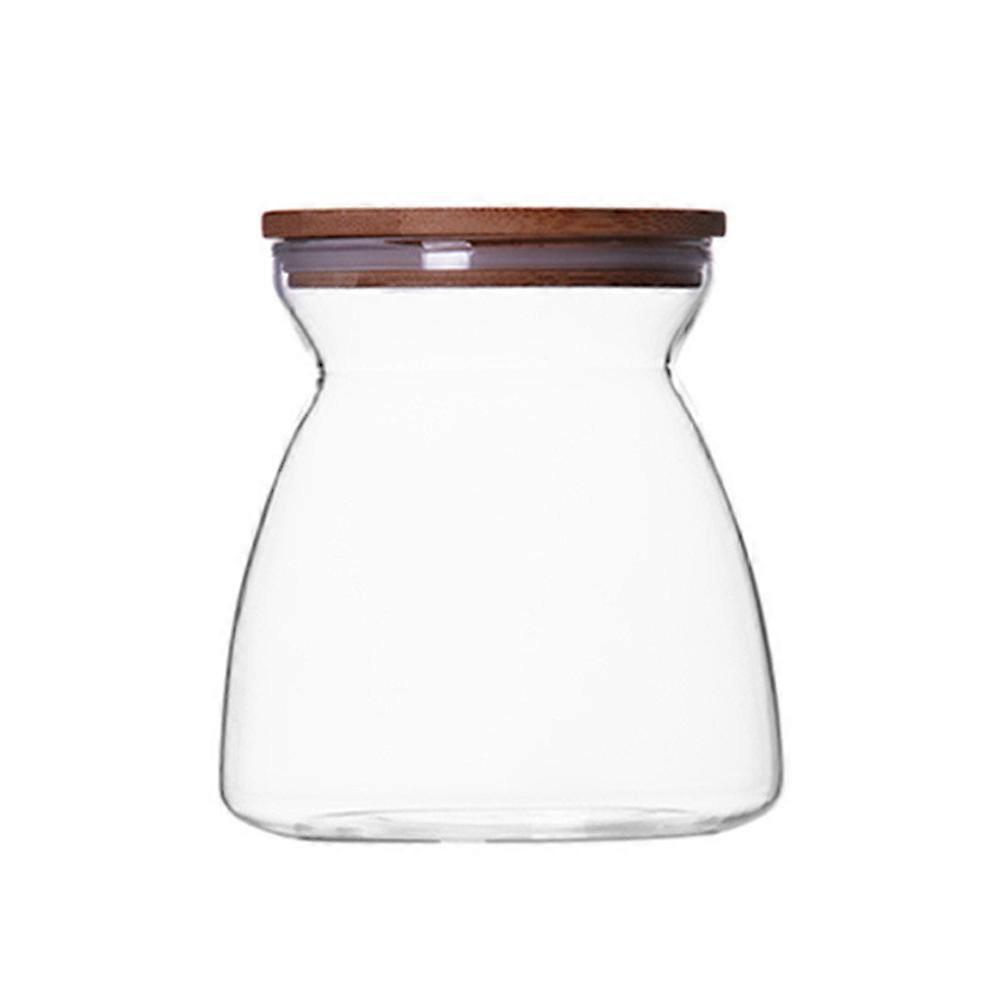 Coffee Bean Jar Transparent Canister for Food Storage 3Pcs