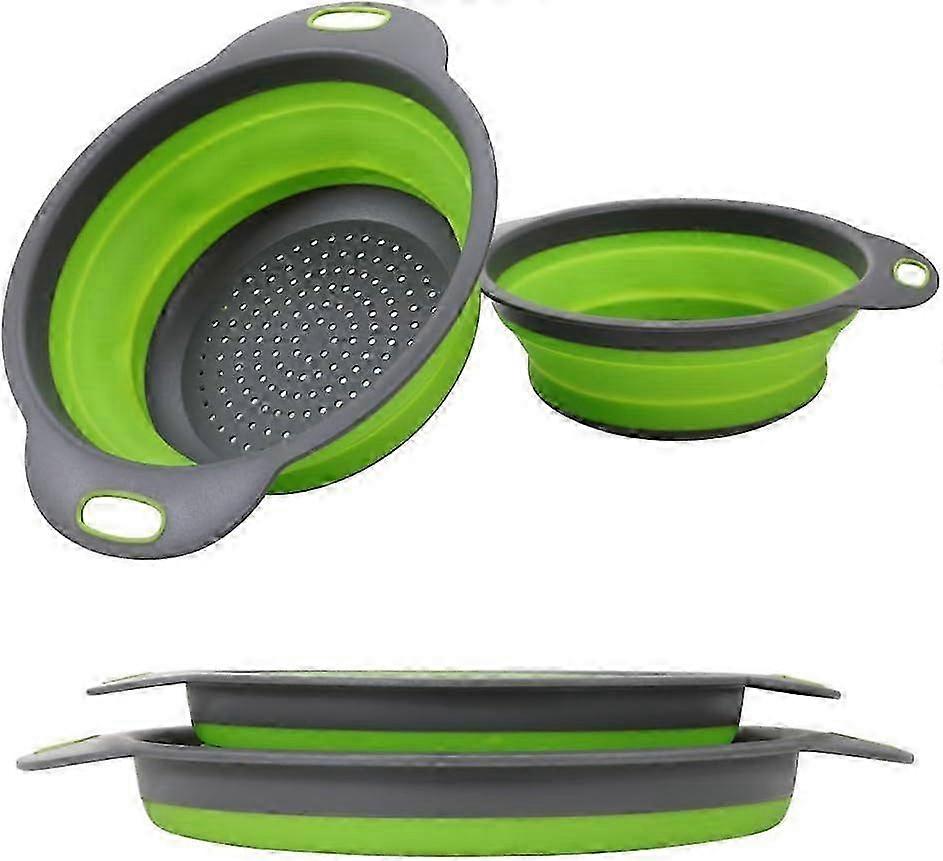 2 sets of foldable silicone kitchen filters save space 2025