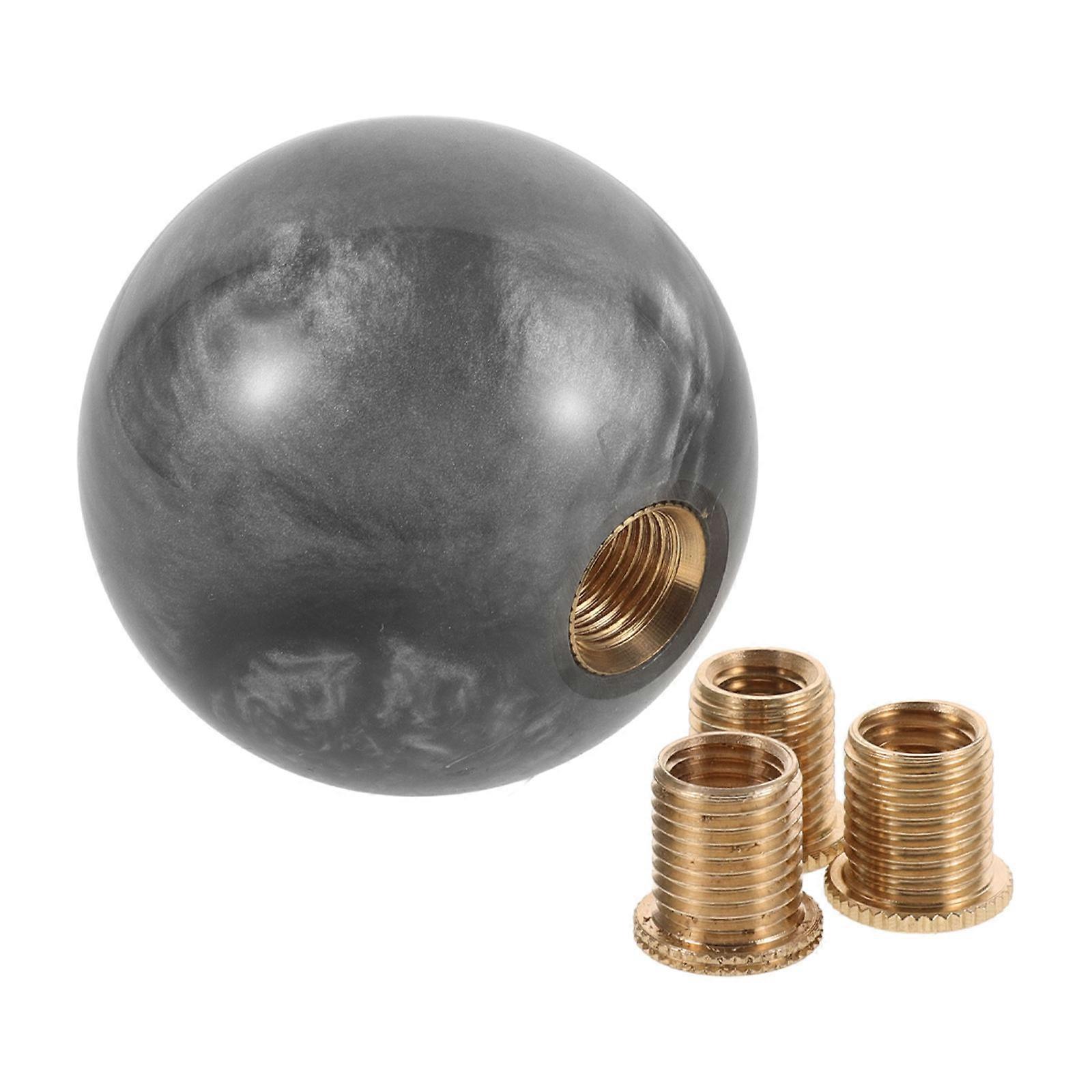 Shift Knob Ball Manual Gear Shift Knob for Car 5Pcs Universal Replacement