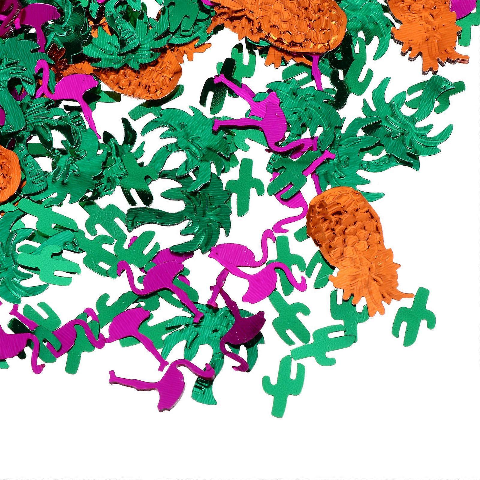 Party Decorative Confetti Hawaiian Table Sequins Decoration 2Packs