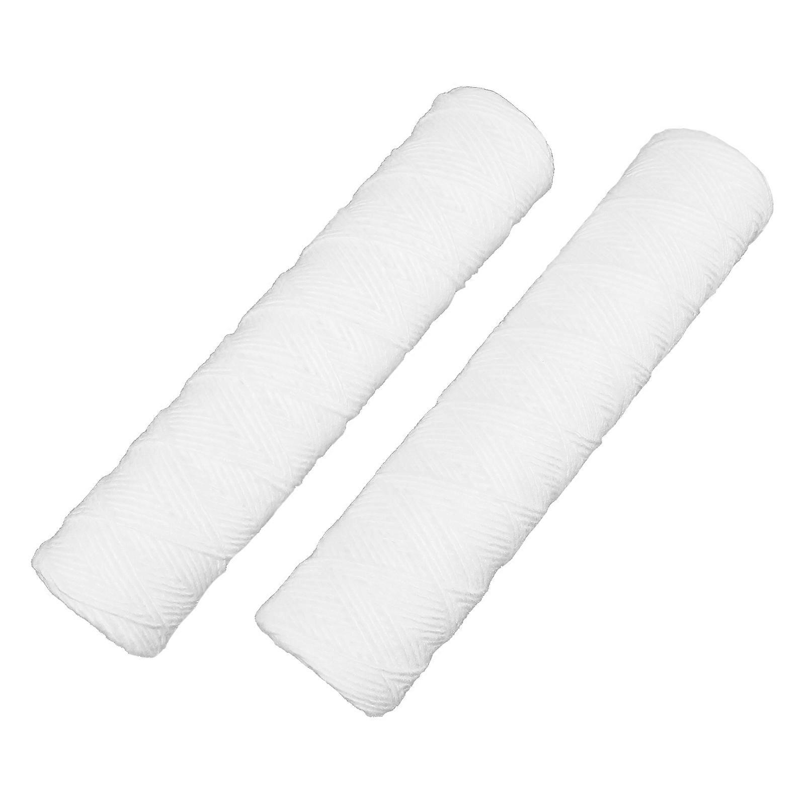 Water Filter Core for Drinking Water Purifier 2Pcs White PP Cotton