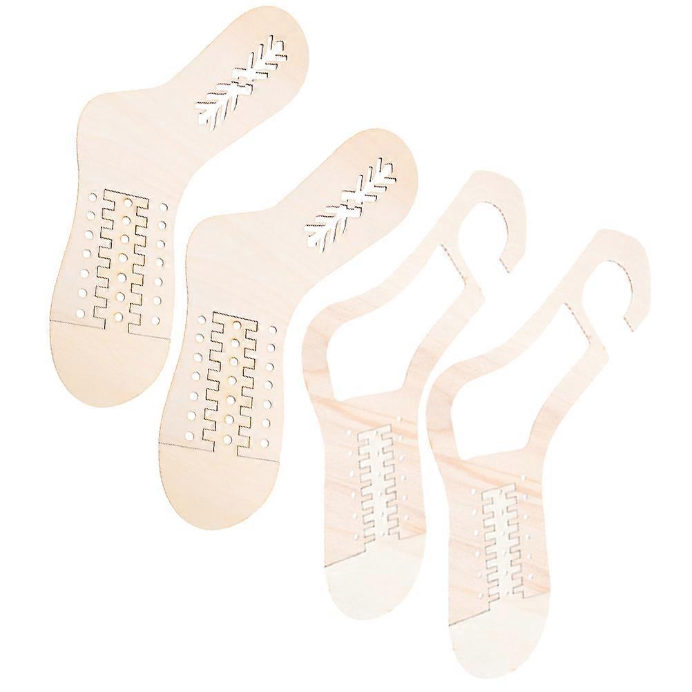 Knitting Sock Blockers Diy Sock Models For Sock Crafting Diy Lovers 9.04x3.26x0.08in 2 Pair
