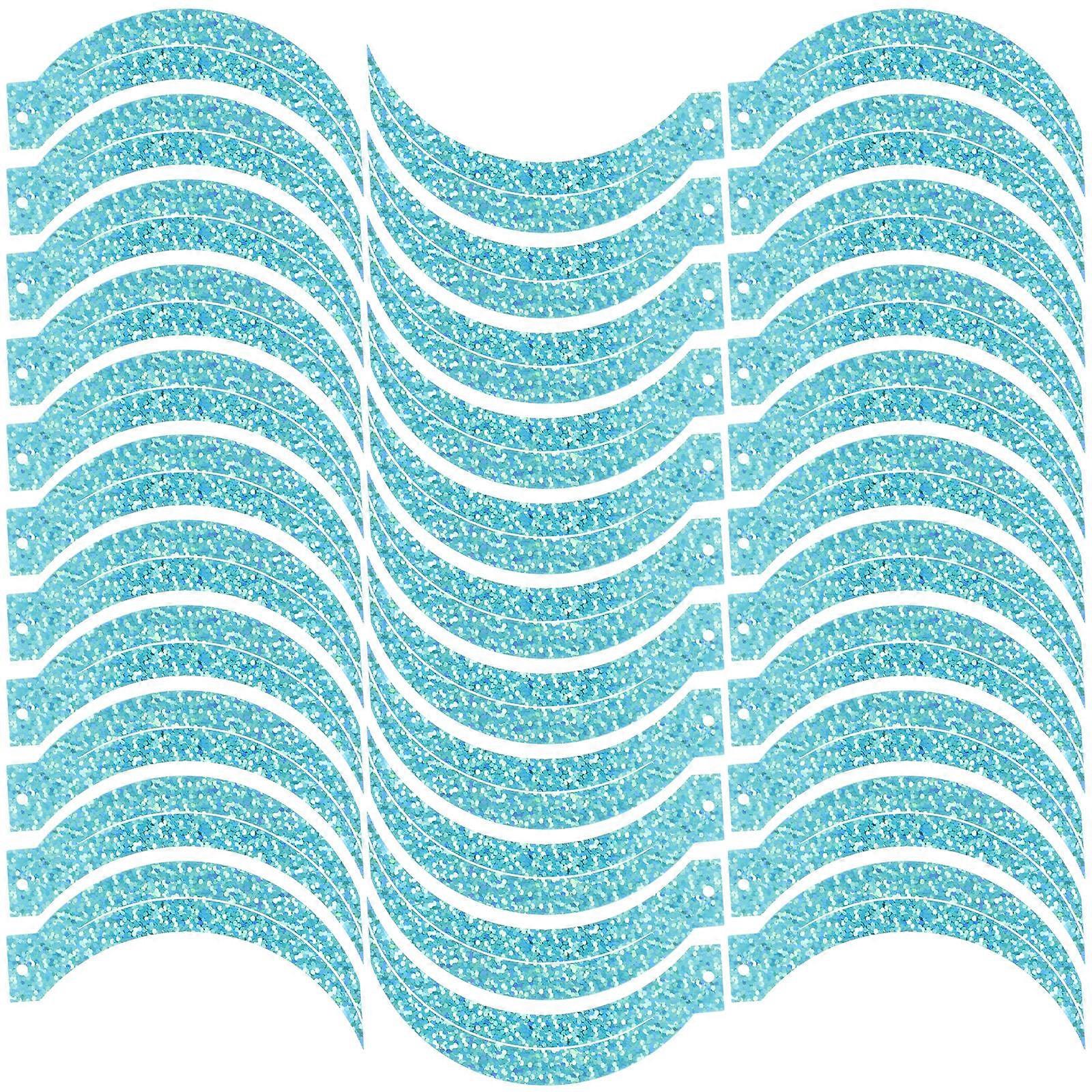 Blue Loose Sequins Shape Decorative Sequins for Crafts Making 500Pcs