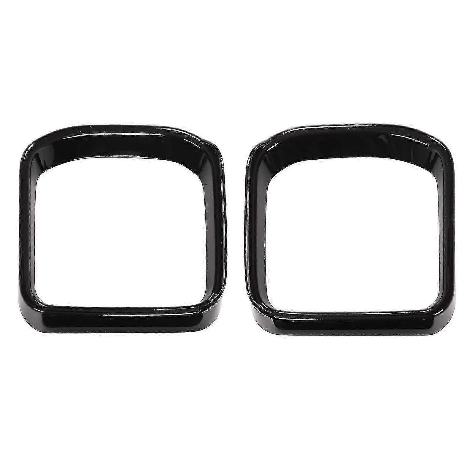 1 Pair Left Right Rear View Mirror Frame Cover Side Mirror Visor Molding Trim Replacement for Land Rover Defender 2020?2022Glossy Black