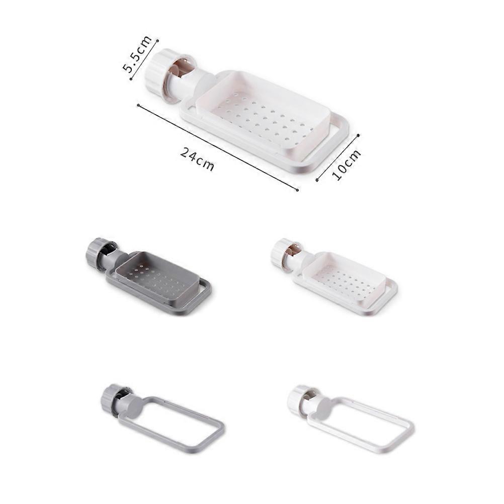 Sponge Holder For Kitchen Sink Rectangular Simple Design 24X15Cm Bathroom Use 1Pcs