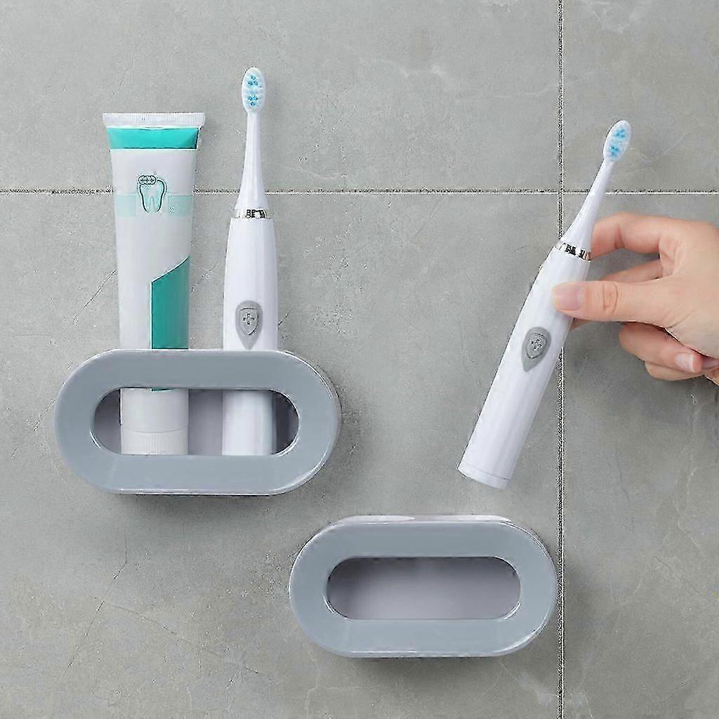 Universal Toothbrush Holder - Grey (Set of 2)