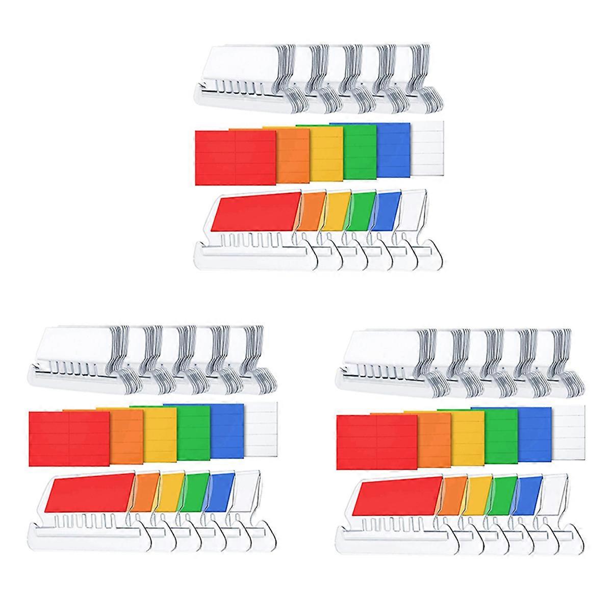 File Document Tabs Hanging Folder Tabs and Multicolor Inserts