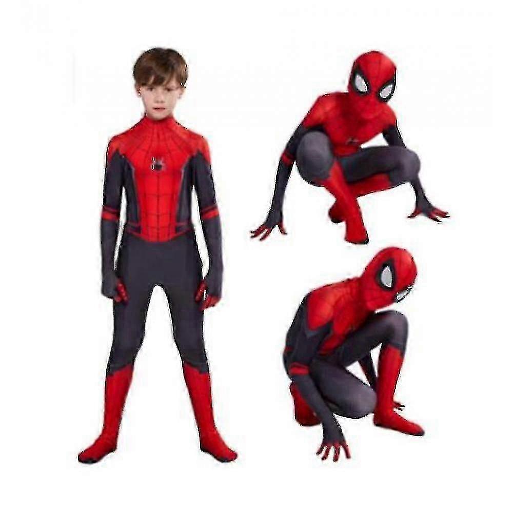 キッズ スパイダーマン コスプレスーツ ファー・フロム・ホーム スパイダーマン・コスチューム ハロウィン