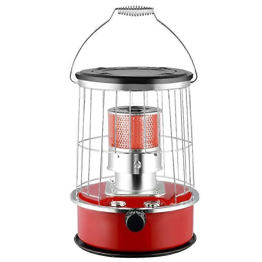 Kerosene Stove Heater 6L Capacity 10000 BTU/H Outdoor Portable Camping Stove Burner Red