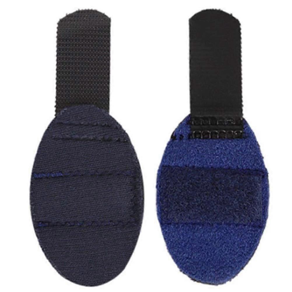 2Pcs Adjustable Finger Splint Fixation Bracket Orthosis Blue For Trigger Finger Arthritis Ligament And Tendon Pain Relief