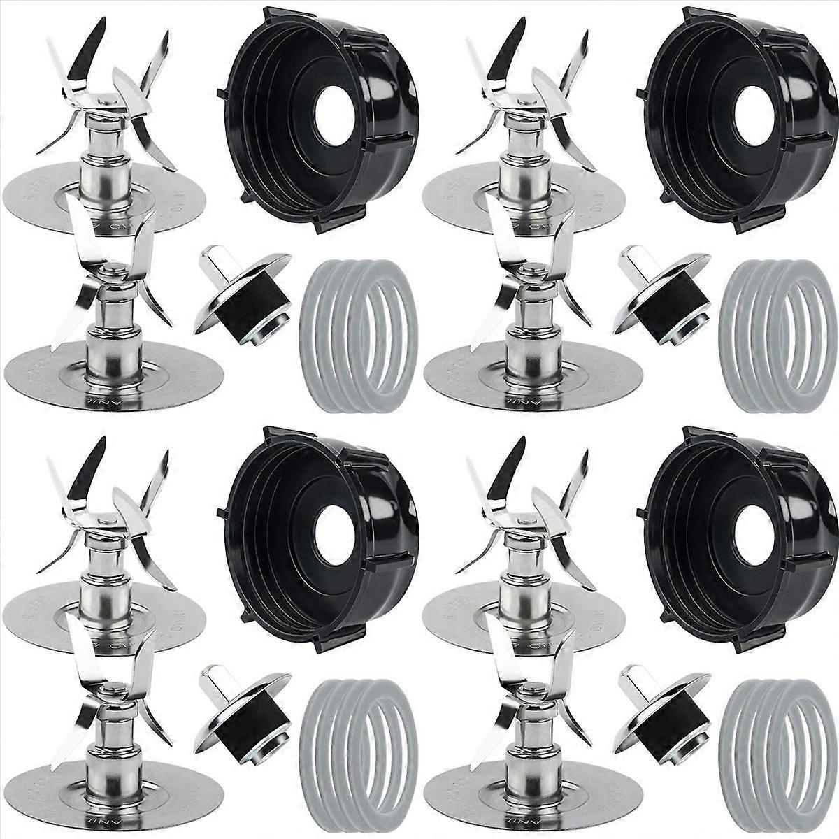 4X Replacement Parts for & Osterizer Blender Ice Blades 4980 4961 Gasket Coupling Stud Slinger