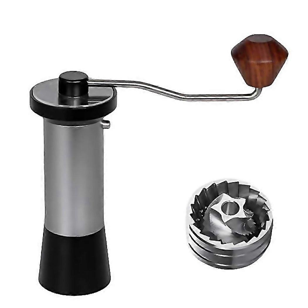 For Manual Coffee Grinder With 5claw 420 Stainless Steel Burr External Click Adjustable Grind Settin