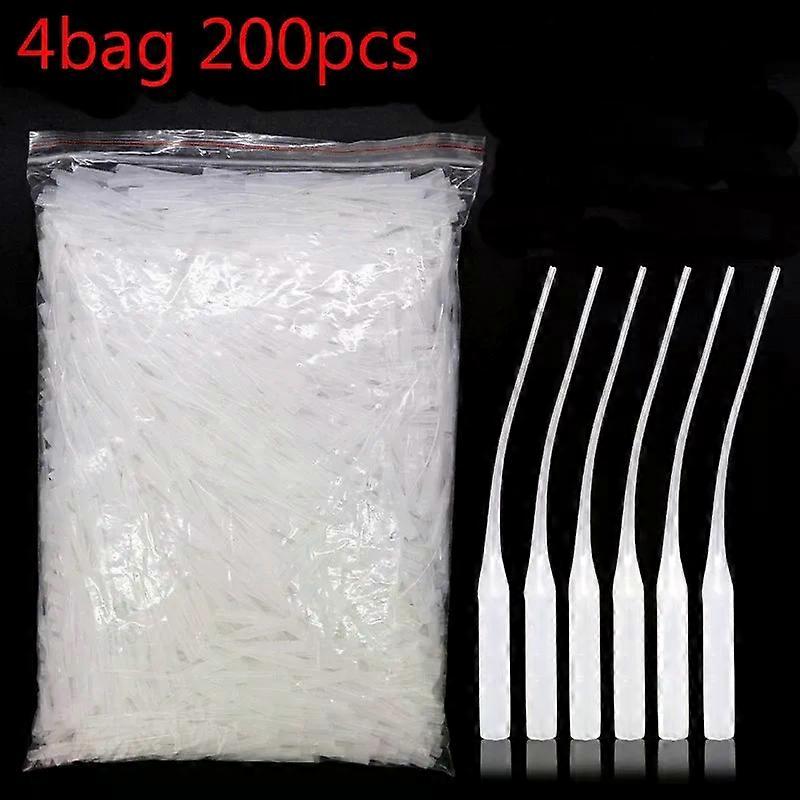 50-250Pcs Plastic Glue Bottom Tips disposable Micro Tips Dropping Tube Nozzle for Rubber Hose Glue Extender Precision Applicator