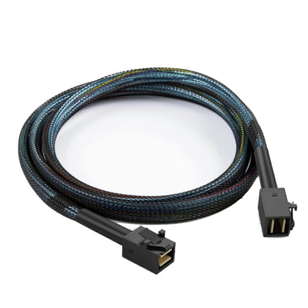 0.5m SFF-8643 Mini SAS Cable, SFF-8643 to 8643, for HDD/SSD/, High-Speed Data  fer, Server Storage Backplane