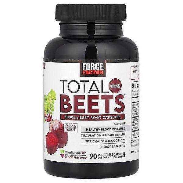 Force Factor, Total BeetsÃÂ®, 90 Vegetable Capsules