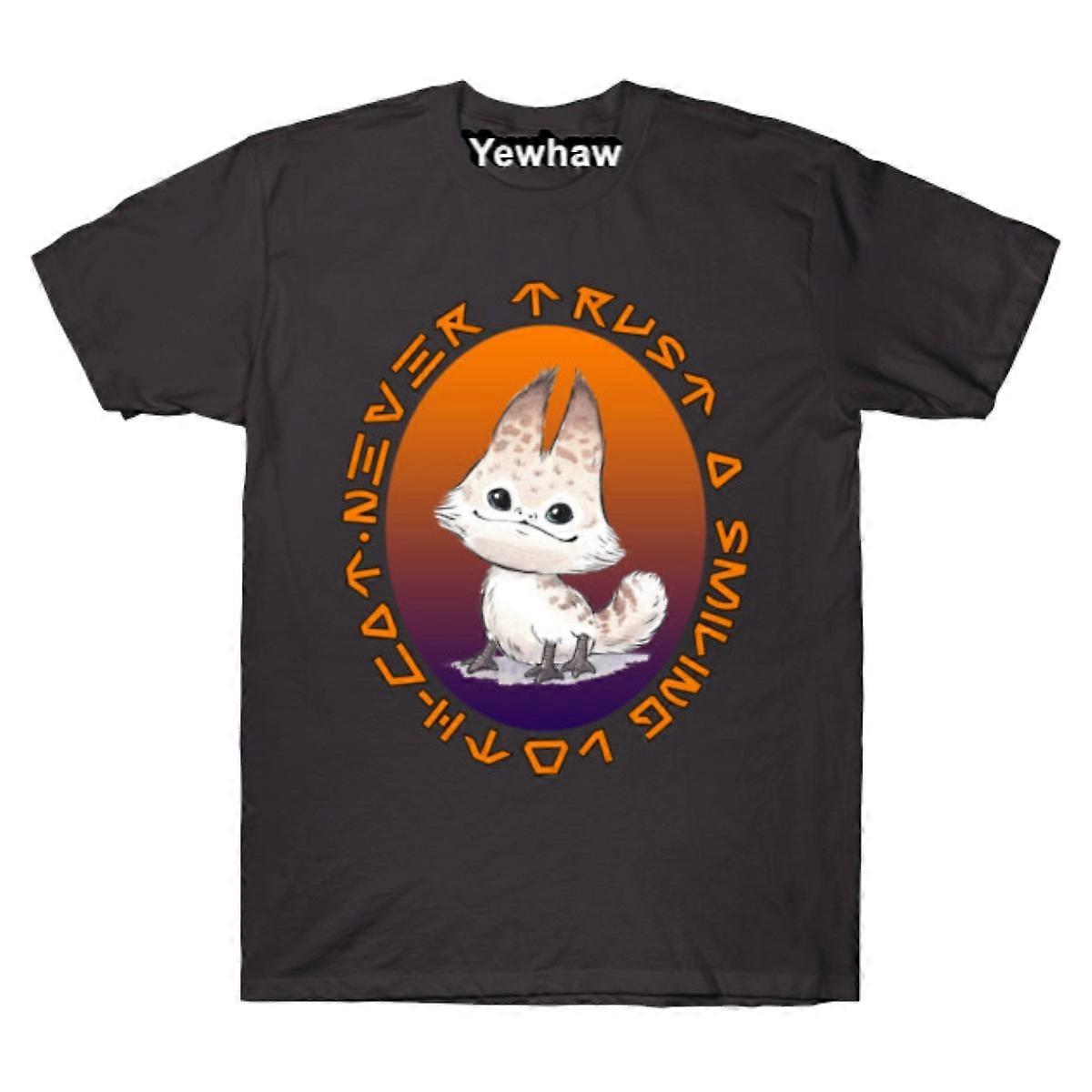 Never Trust A Smiling Loth-Cat T-shirt