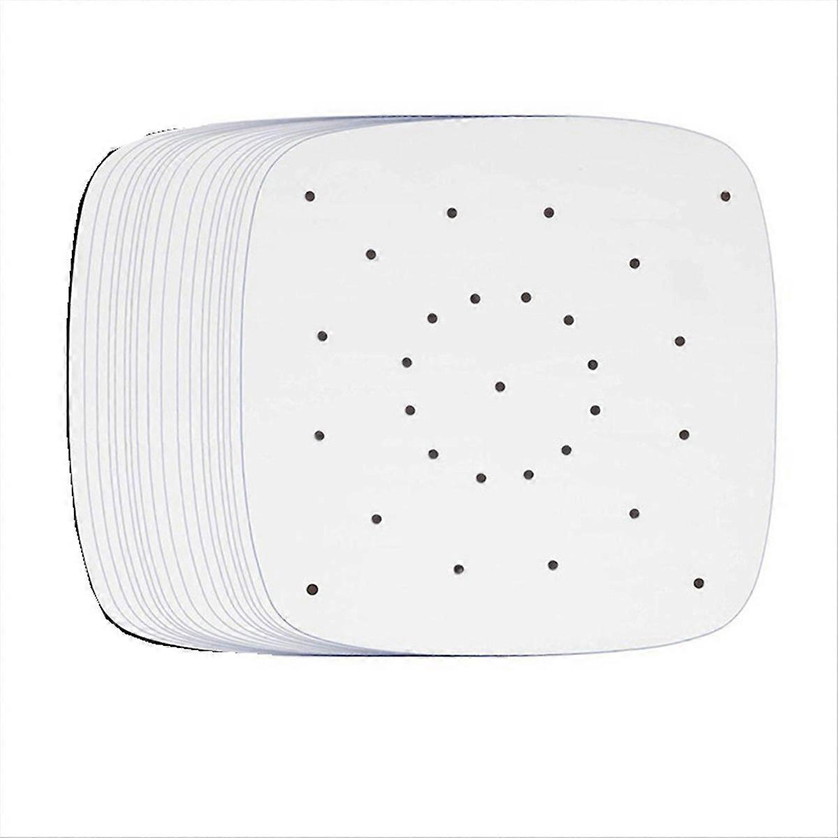 Air Fryer Papper Engångs Ångdynor Kök Bakpapper Vitt