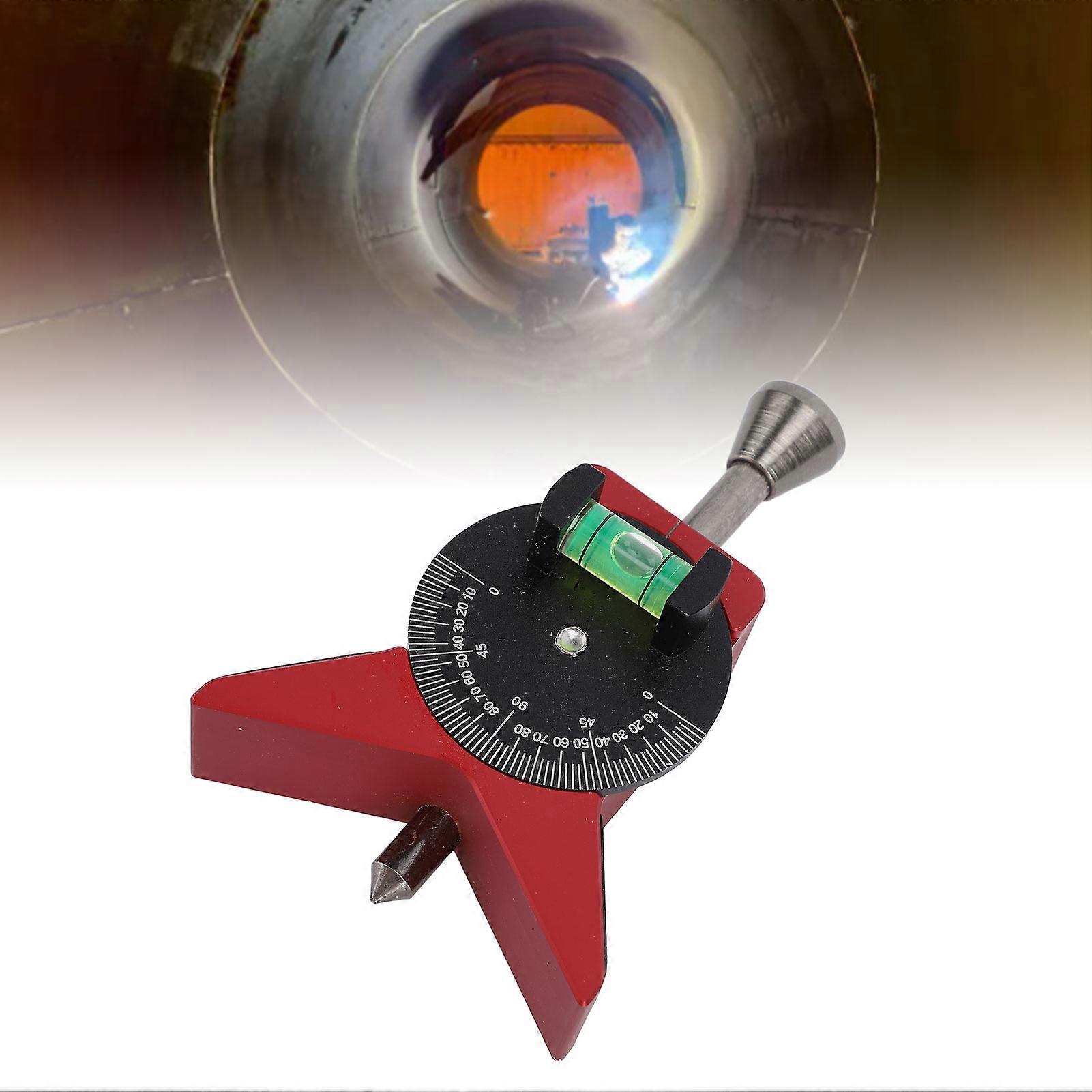 Pipe Center Finder Stainless Steel Magnetic Centering Head Pipe Marker Centering Tool Pipe Fitting Tool for Pipe Fitters Welders 