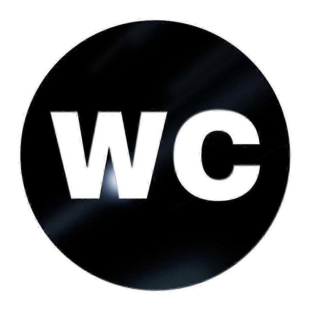 Kylpyhuoneen vessakyltti Akryyli itseliimautuva ovi seinäkyltti WC Kyltit