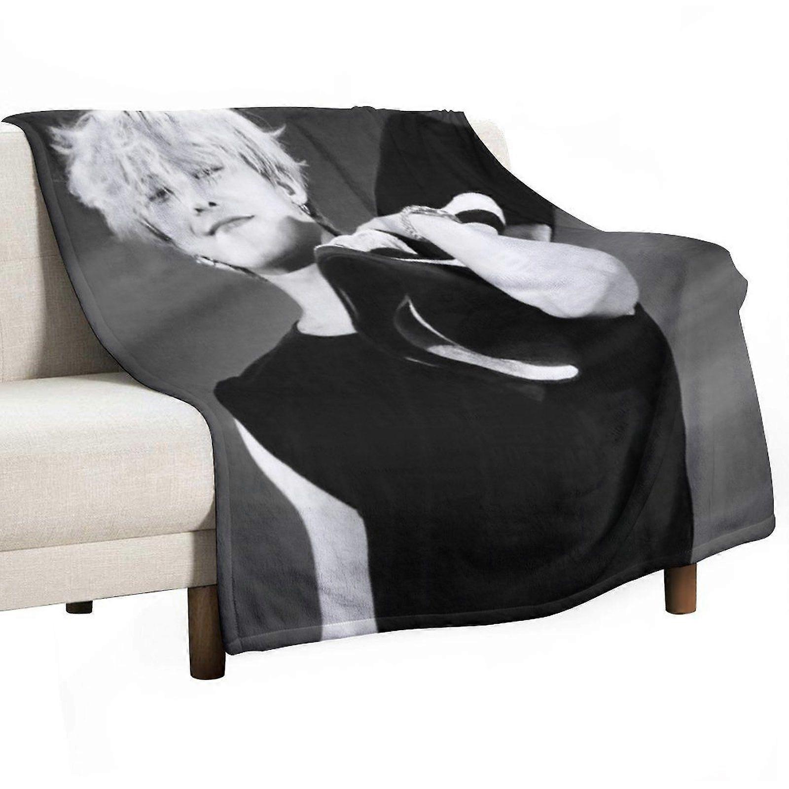 Bigbang Durable Hypoallergenic Blanket for Winter Sofa Travel Chilly Weather Anti-Wrinkle Soft Gentle