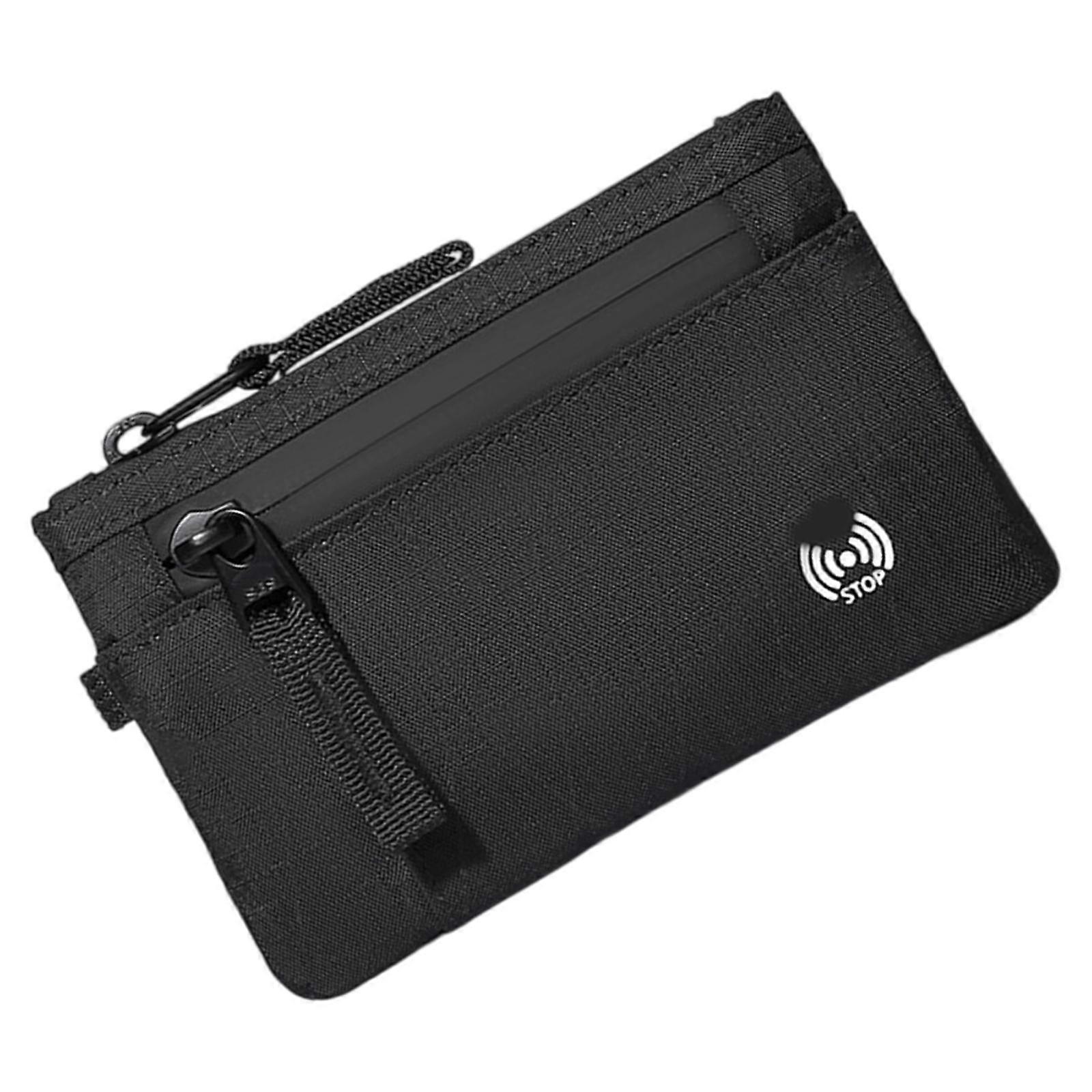 Cartera resistente al agua, tarjetero elegante, monedero sencillo, cartera delgada para hombre y mujer, multicolor