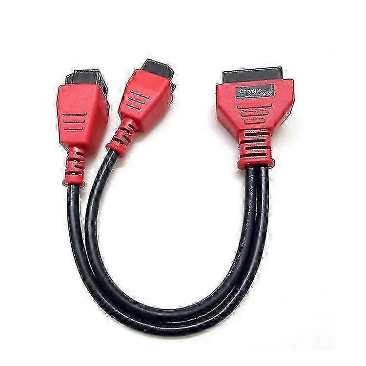 w 12+8 Pin to OBD2 Safety Breakout Cable for SGW FCA Equipped Vehicles for Diagnosis, Coding and Programming, Compatible with JScan APP