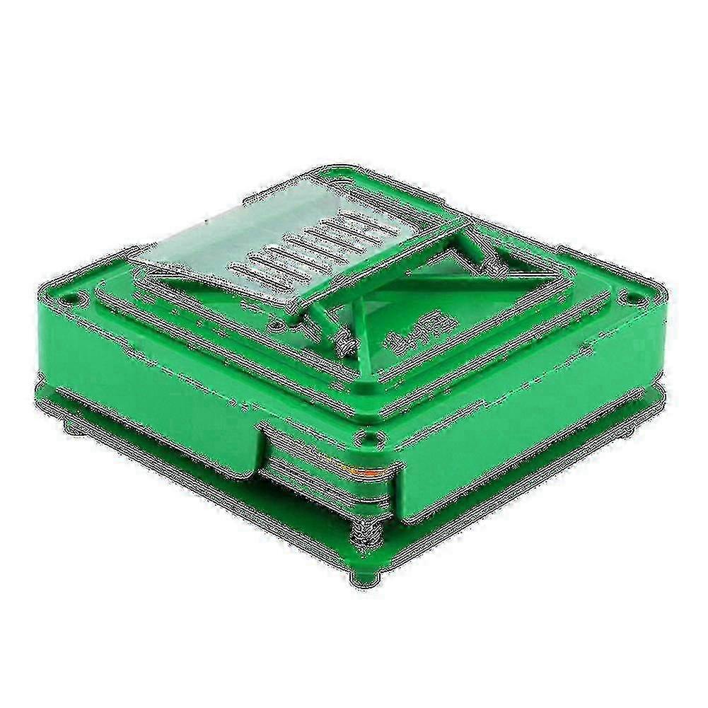 Capsule filling tray for easy use with 100 holes and scraper