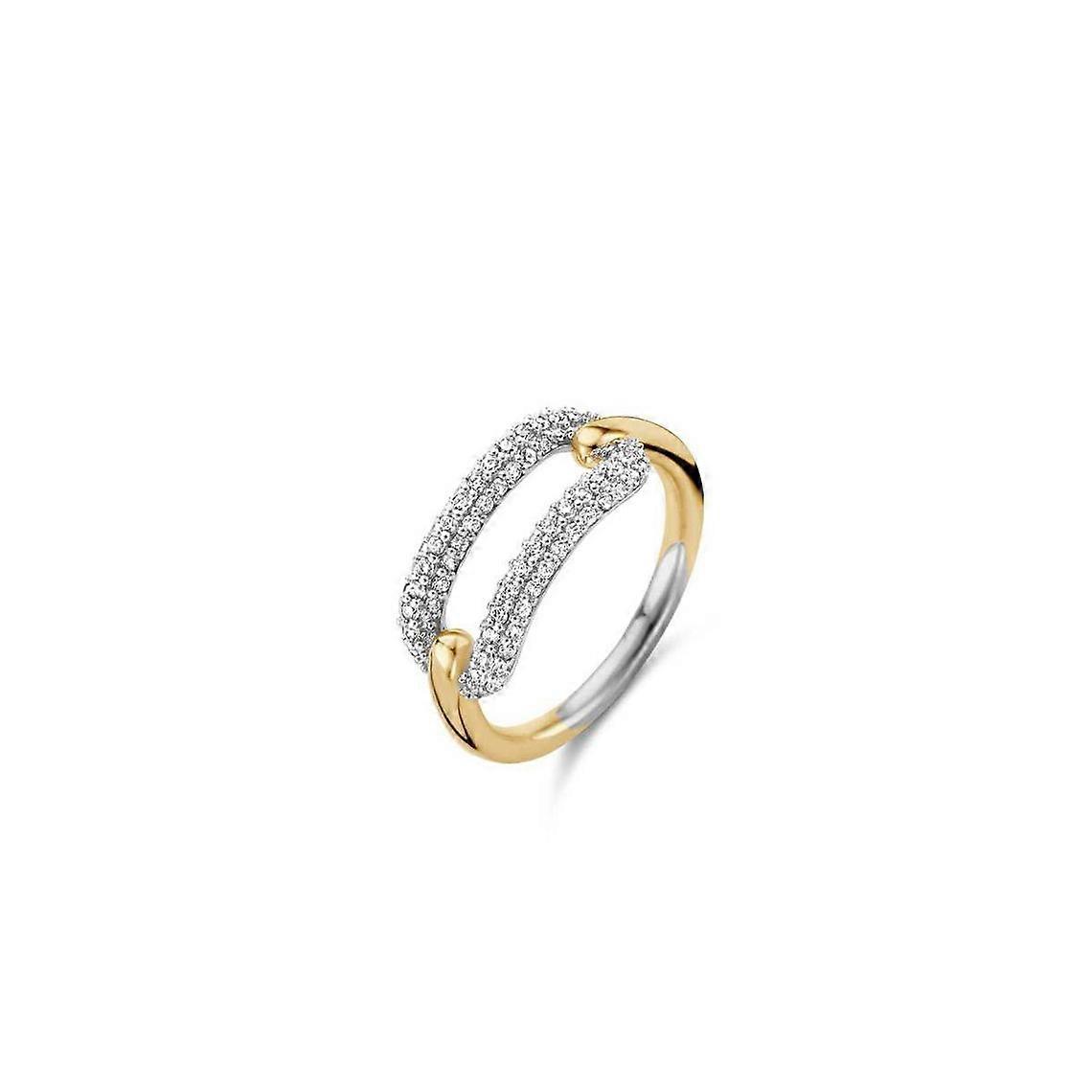 Ti Sento Mujer Anillo Joyería 12228ZY - Plata
