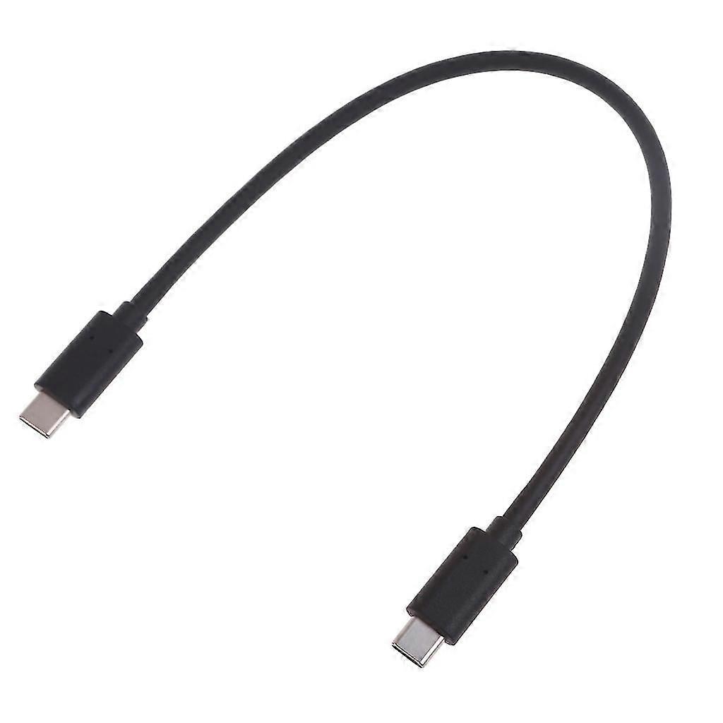 Cable USB-C a USB-C de 100 W (1 unidad), cable de carga tipo C a tipo C de 15 cm/30 cm, conector recto