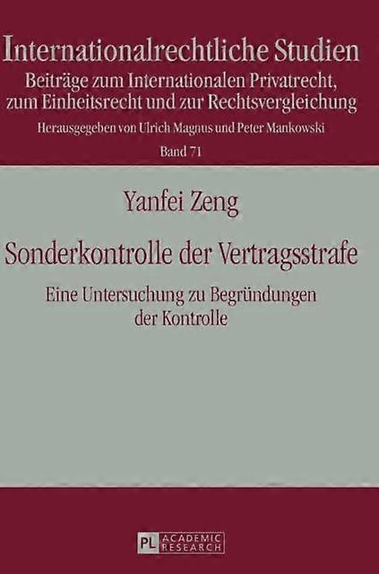 Sonderkontrolle Der Vertragsstrafe by Yanfei Zeng Hardback Book
