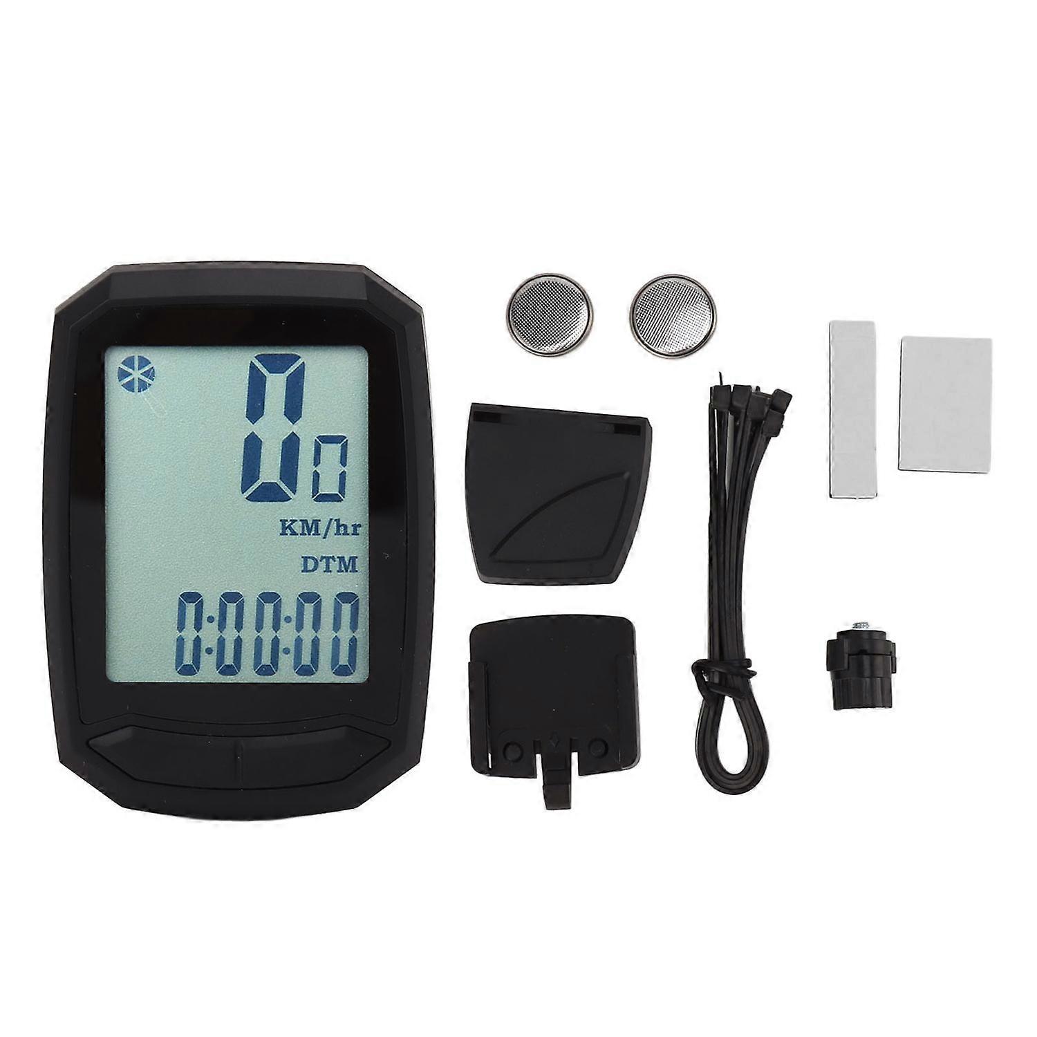 Bike Computer Wireless Glow Touchscreen English Version Cycle Computer Bike Speedometer Odometer