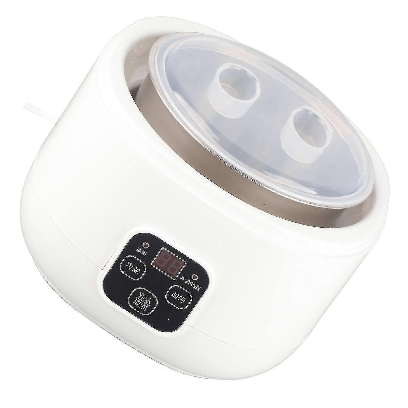 Automatisk yoghurtmaskin elektrisk multifunksjonell kompakt maskin for hjemmelaget gresk yoghurt 220v