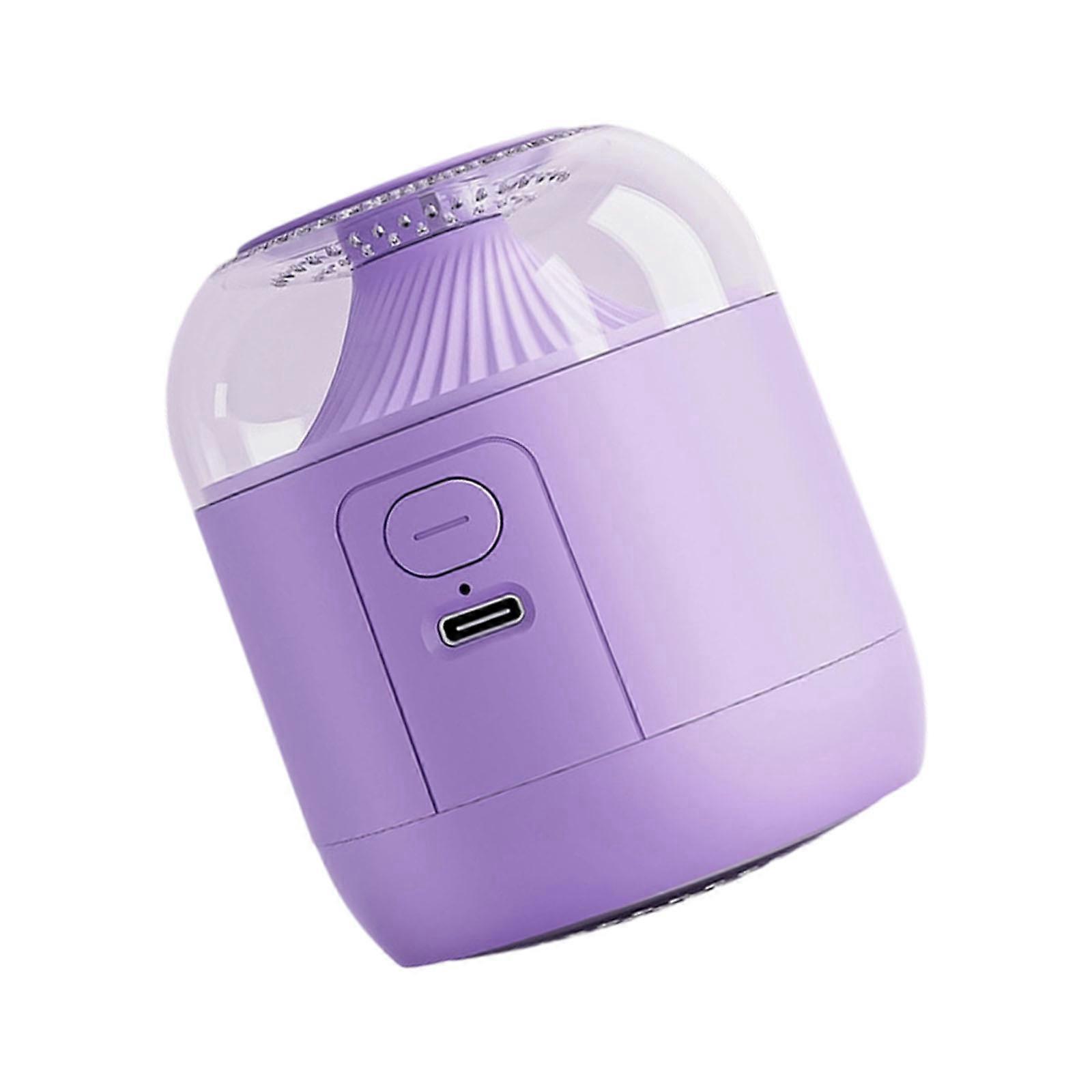 Fabric Shaver Rechargeable Fabric Electric Lint Remover Large Coverage Multipurpose for Couch Carpet Linen Clothing  Purple