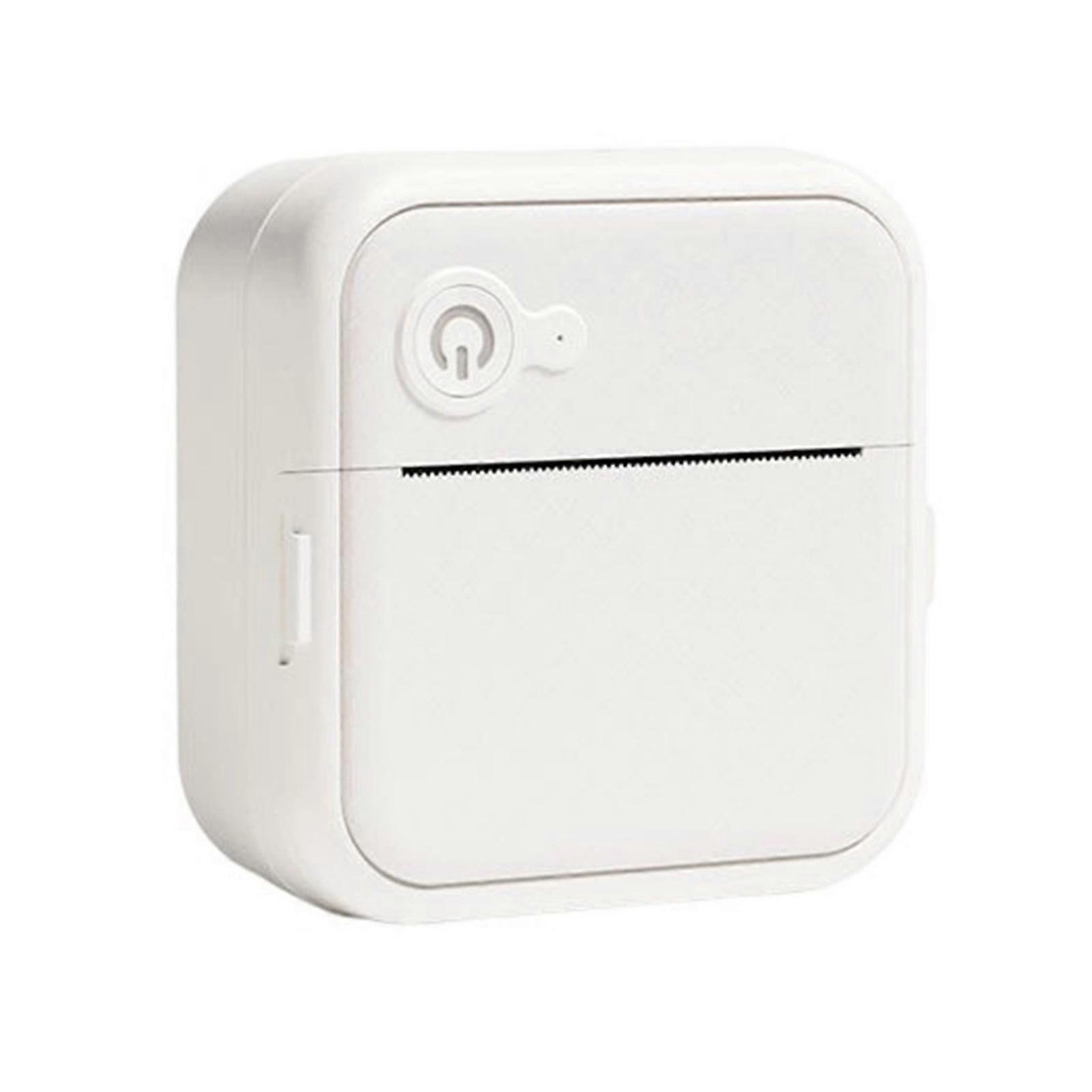 Rechargeable Cordless Thermals Sticker Printer With Mobile App Compatibility For Business Labels Home Organization Projects  White
