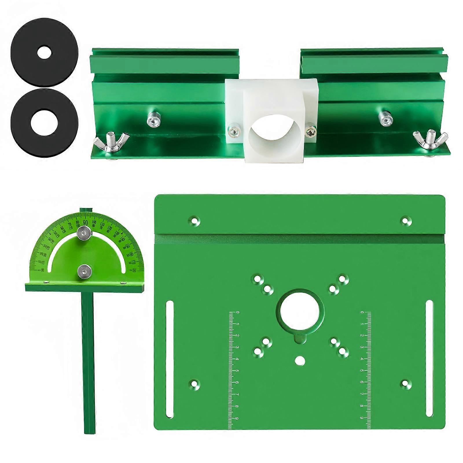 Corrosion Resistant Router Table Plate Suitable For Woodworking Tool Ensures Durability Accurate Wood Cutting Operations Multicolor