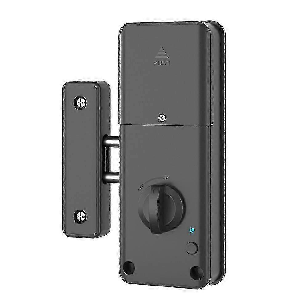 Smart Electric Motor Lock With Tuya App Keyless Entry Door Lock Concealed Invisible Installation IC Card Lock Wooden Door 0808