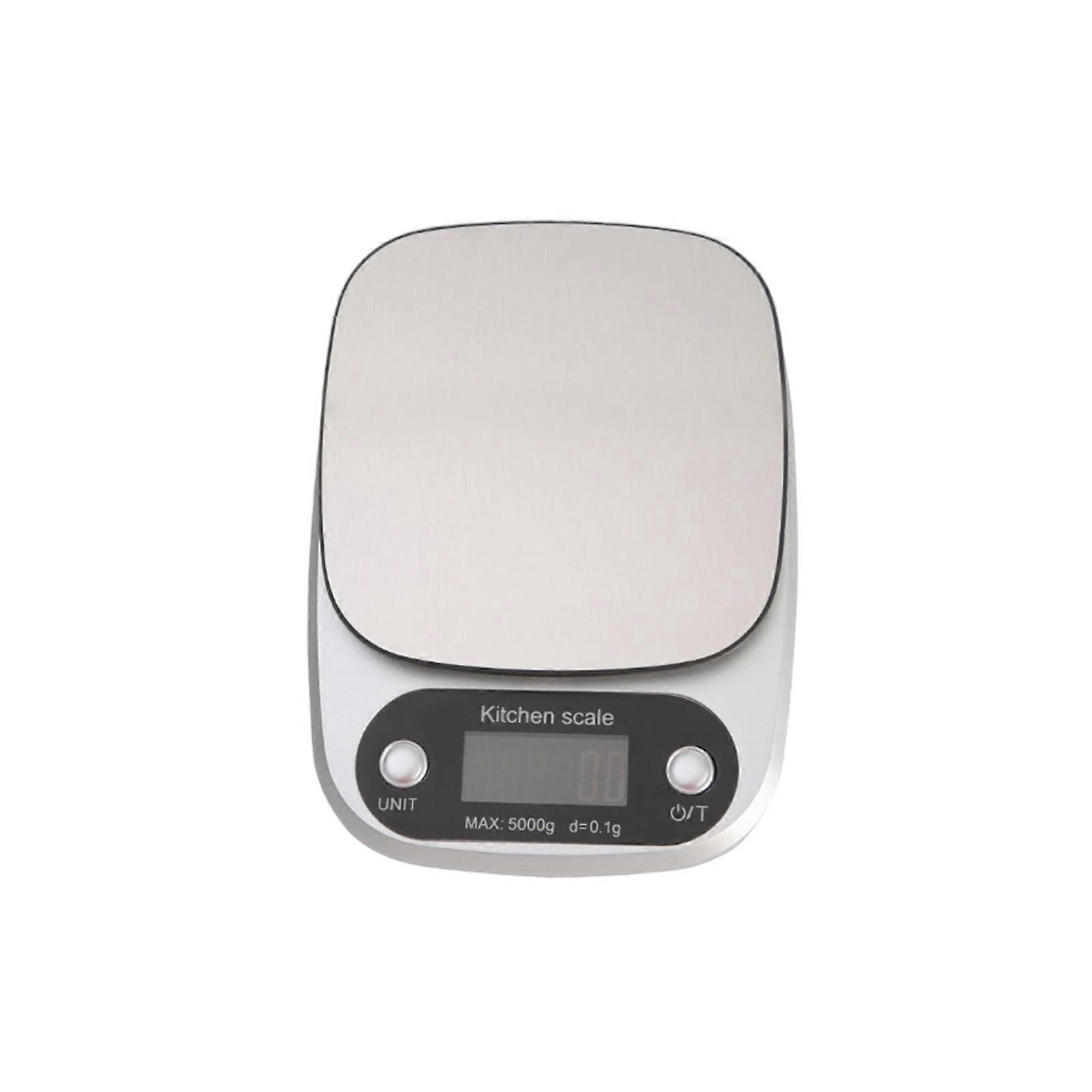 Digital Kitchen Scale  Rustless Platform  Sensitivity 5kg Capacity Transportable Plan Easycooking Baking Rudiments Multicolor