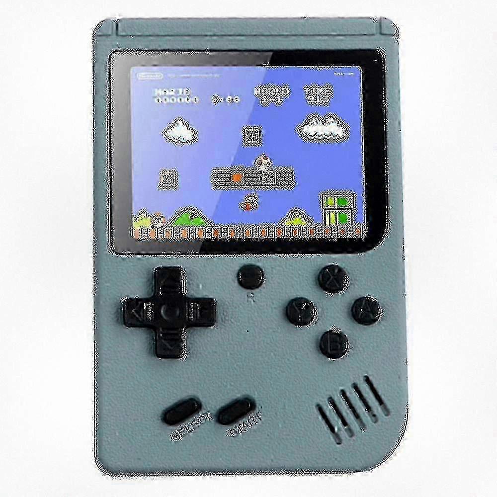 Retro Video Game Console with 500 Classic Games for Kids - Suitable for Various Brands - Color: Grey