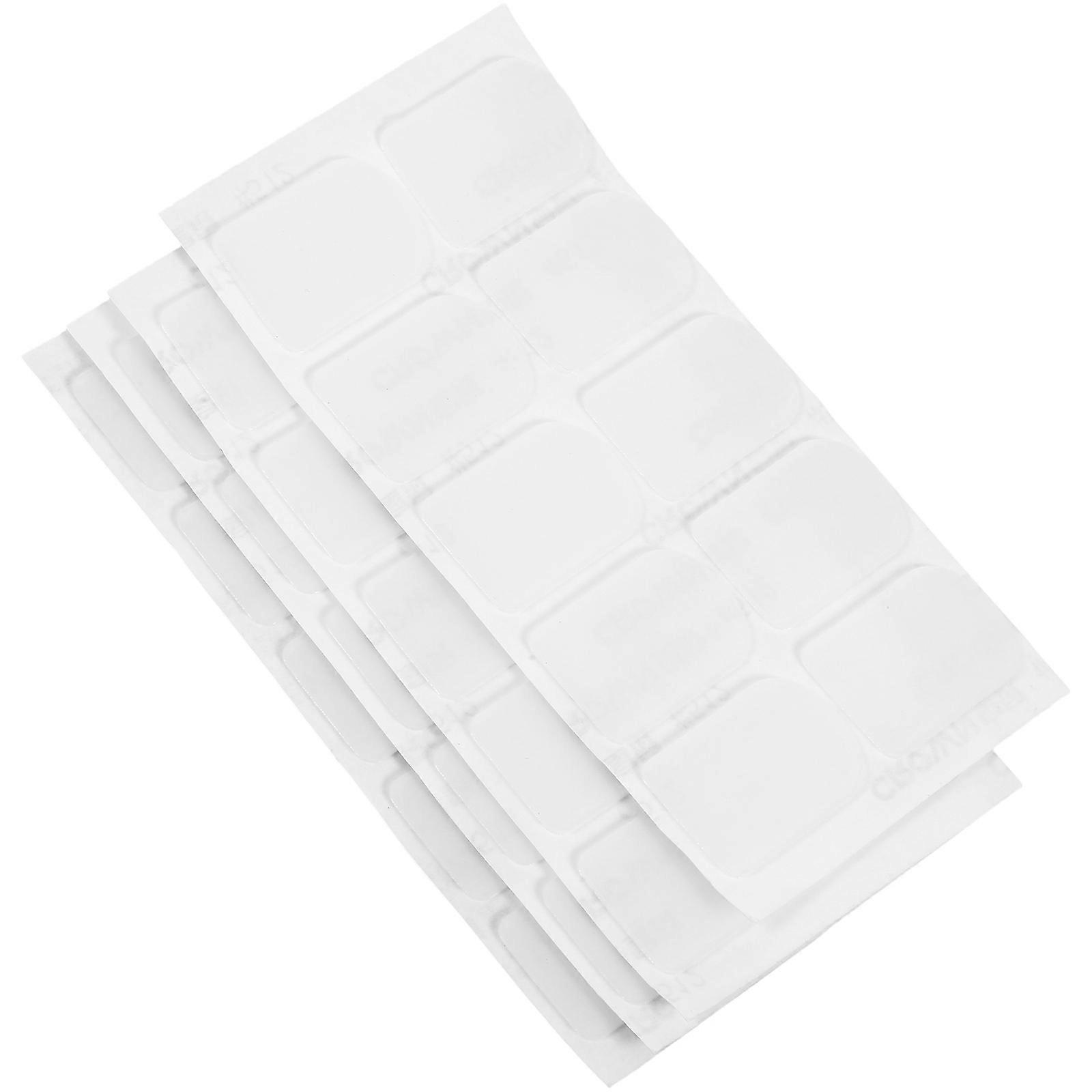 Saxophone Mouthpieces Pads 4 Sheets Replace Old Or Broken Pads Silicone White Pcs