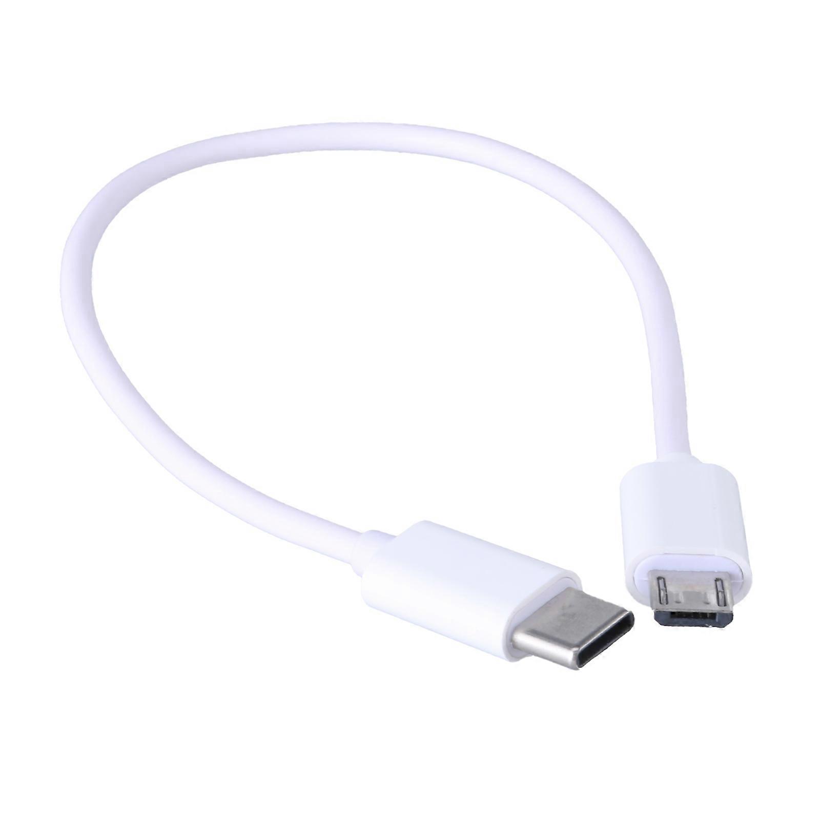 20cm Type C To USB Fast Charging Data Cable With OTG Function for Smartphones and Tablets Multicolor