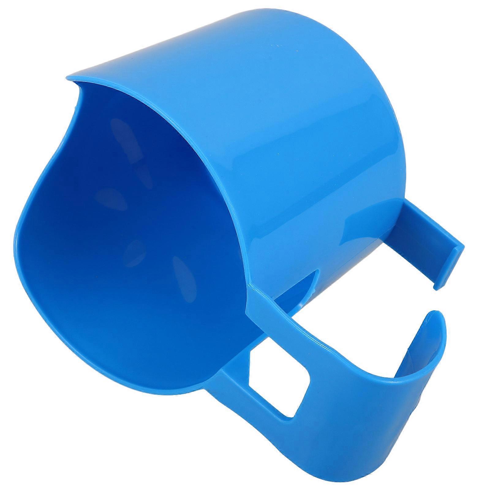 Pool Cup Holder Plastic Round Cup Holder for Drinks Blue