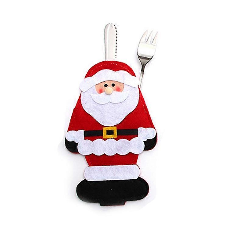 Christmas And Fork Cover Christmas Decorations Elk