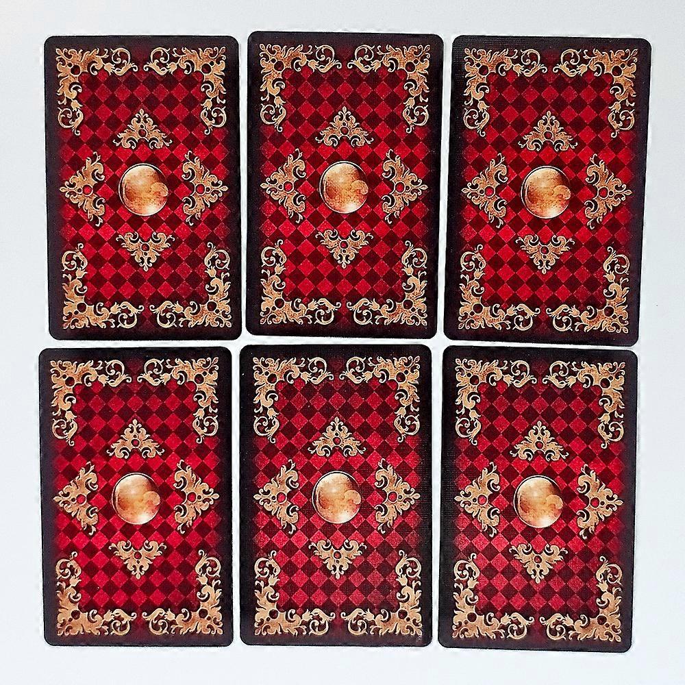 Gilded Reverie Lenormand 9*6cm 36-sheet double-sided embossed coated paper