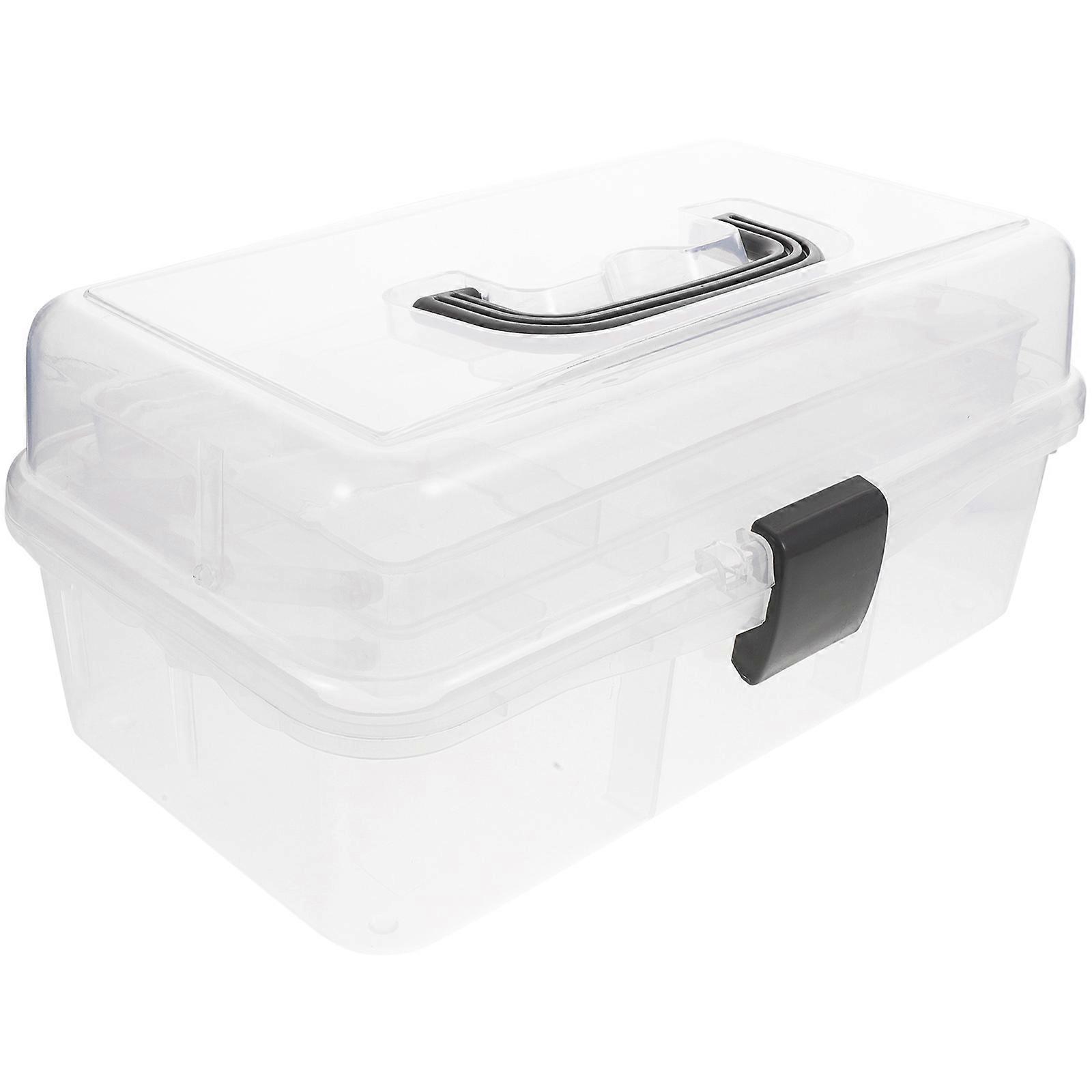 Plastic Reusable for Storage Use Three-Layer 2Pcs