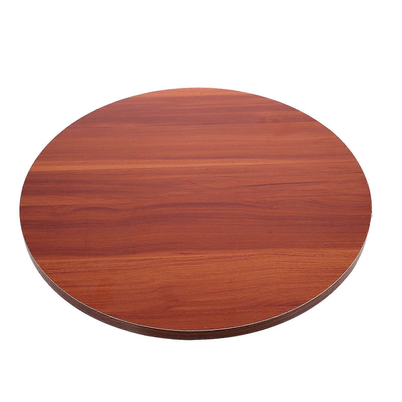 Rotating Wood Round Dining Table Top for DIY Use 40Cm Ideal for Home