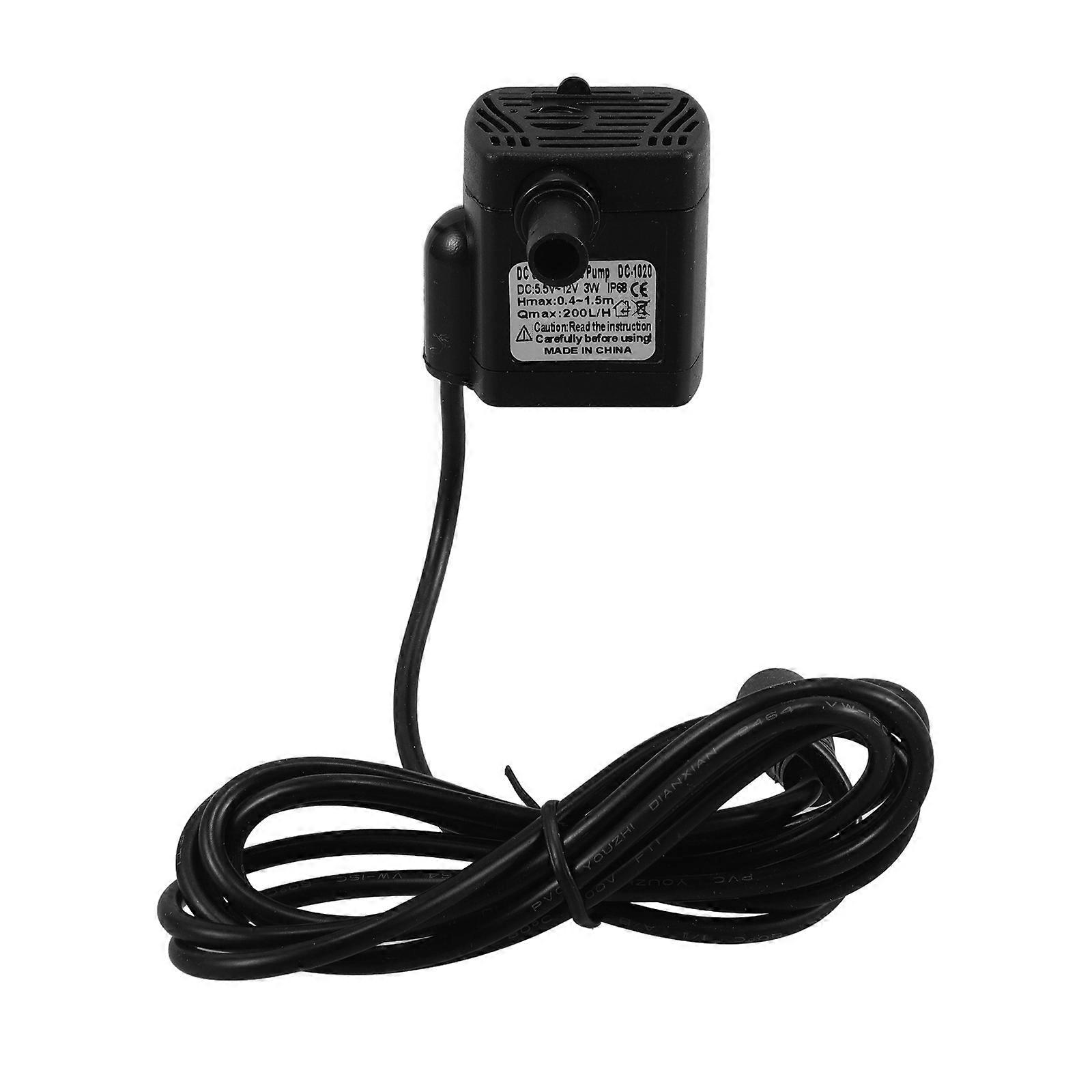 ABS Material Submersible Water Pump for Fountain Use Small Efficient Pump