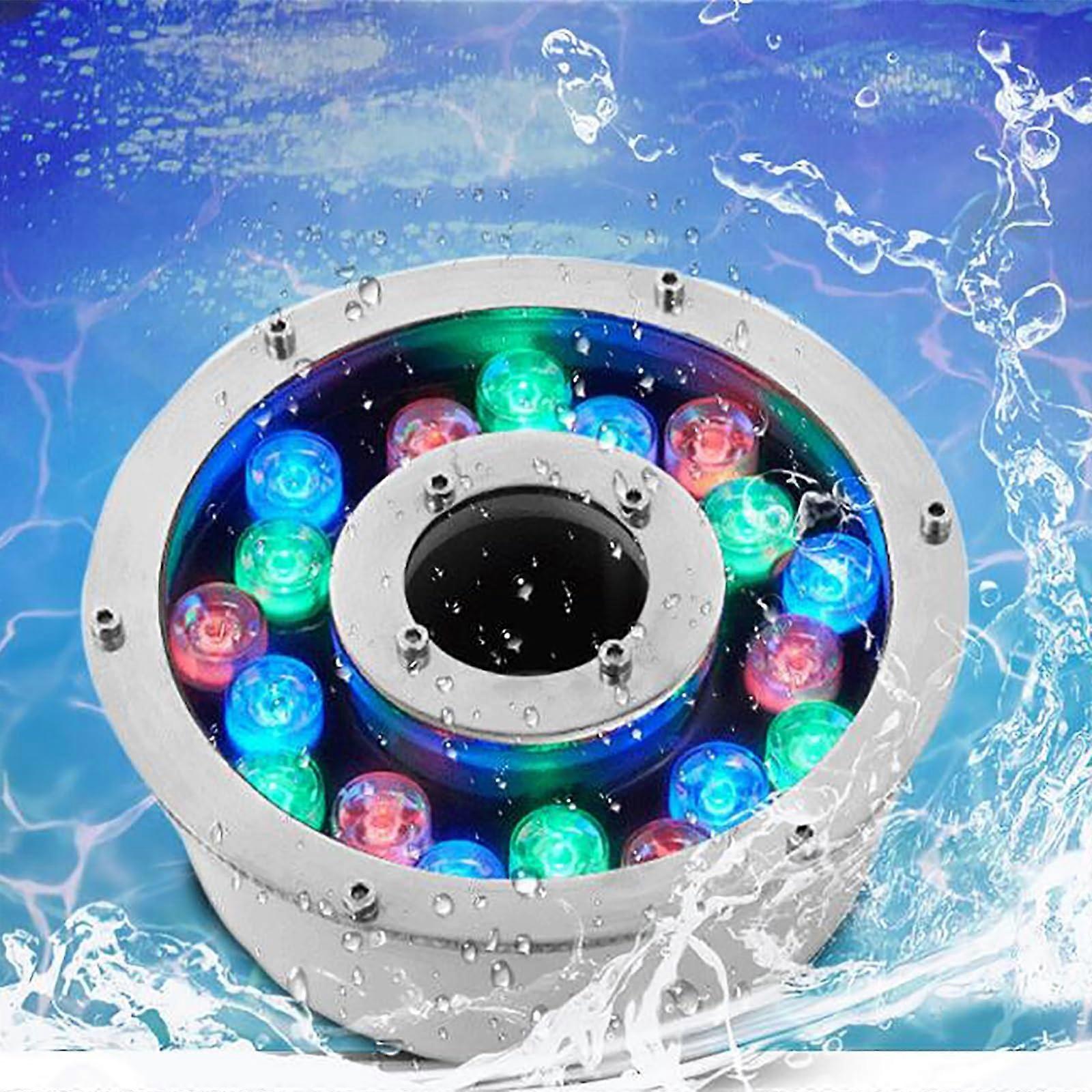 LED Pool Light IP68 Waterproof 12V 24V Low Voltage Recessed Underwater Fountain Light Red