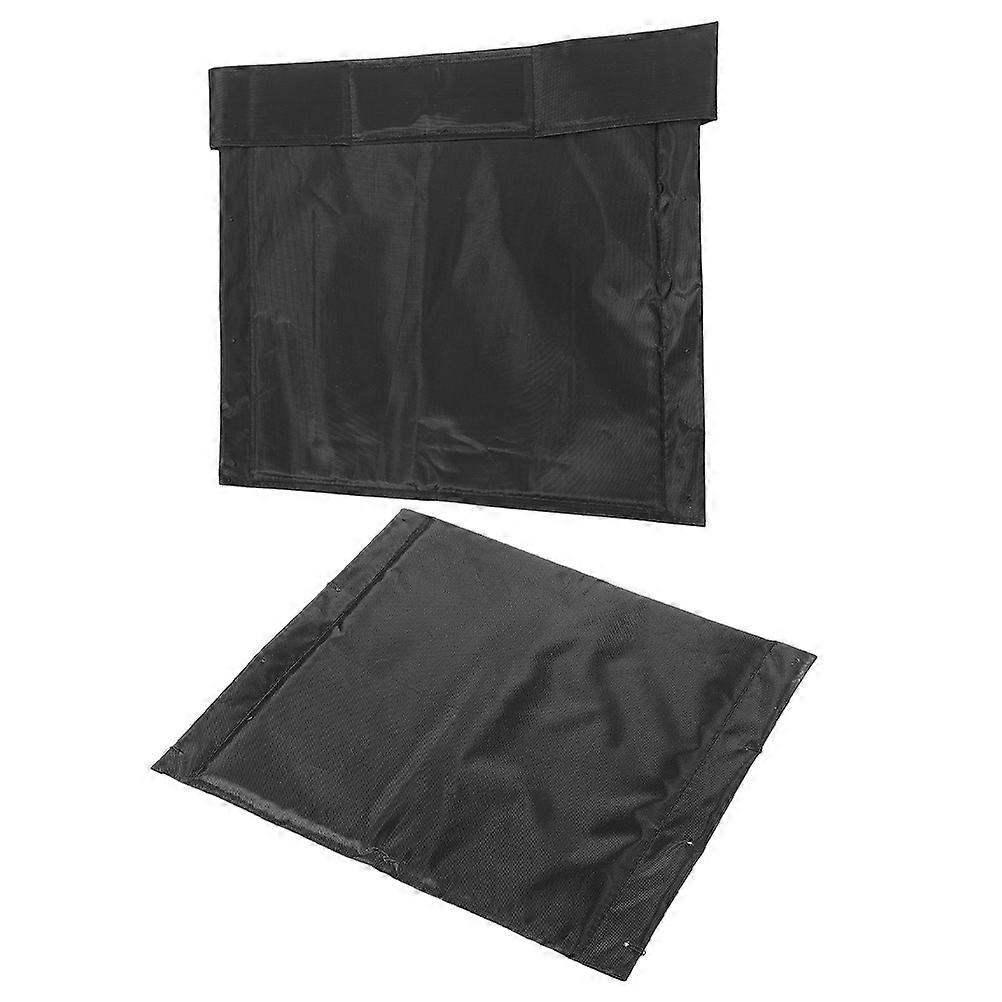 Comfortable Wheelchair Cushion Set Ergonomic Backrest For Daily Use Black Durable Design 1 Set