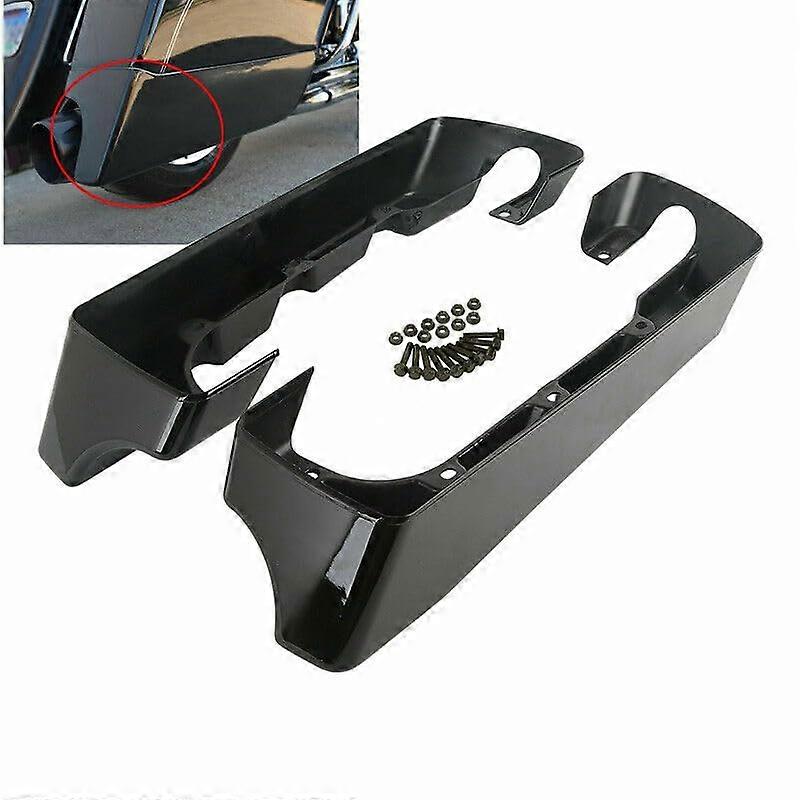 Saddlebag Extensions 4' Hard Stretched for Harley Davidson Touring 2014Up  Fit Upgrade